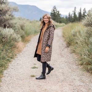 Jillian Harris Joe Fresh Leopard Jacket XS